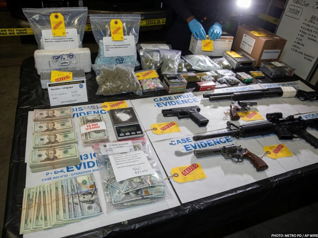Four Bergen County Residents Charged in Major Drug Trafficking Ring — 57 Kilograms of Cocaine, $520K Cash Seized