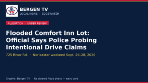 Edgewater Official Says Police Probing Whether Drivers Aimed Cars at Flooded Comfort Inn Lot