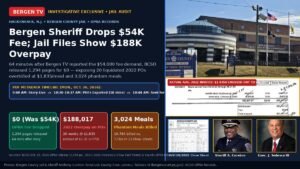 Bergen County, N.J., Sheriff Drops $54K Fee; Files Show $188K Overpay