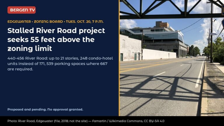 Stalled Edgewater River Road Project Seeks 55 Feet Above the Zoning Limit and 77 More Condo-Hotel Units