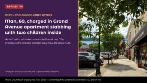 Englewood Man, 60, Charged in Apartment Stabbing With Two Children in the Home; Prosecutors Don’t Say How He Was Hurt