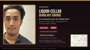 Fairview Police: Cliffside Park Man Charged After Beer Theft From Liquor-Store Cellar