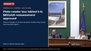 Garfield, N.J., Tables Plate-Reader Law, OKs $833K Reassessment
