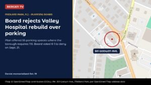 Midland Park, N.J., Board Rejects Valley Hospital Rebuild Over Parking