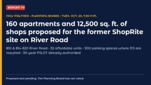 Former New Milford, N.J., ShopRite Site Eyed for 160 Apartments